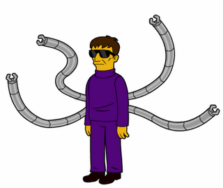 Illustration for article titled Simpsonized Superheroes Break All Our Fetishmeters